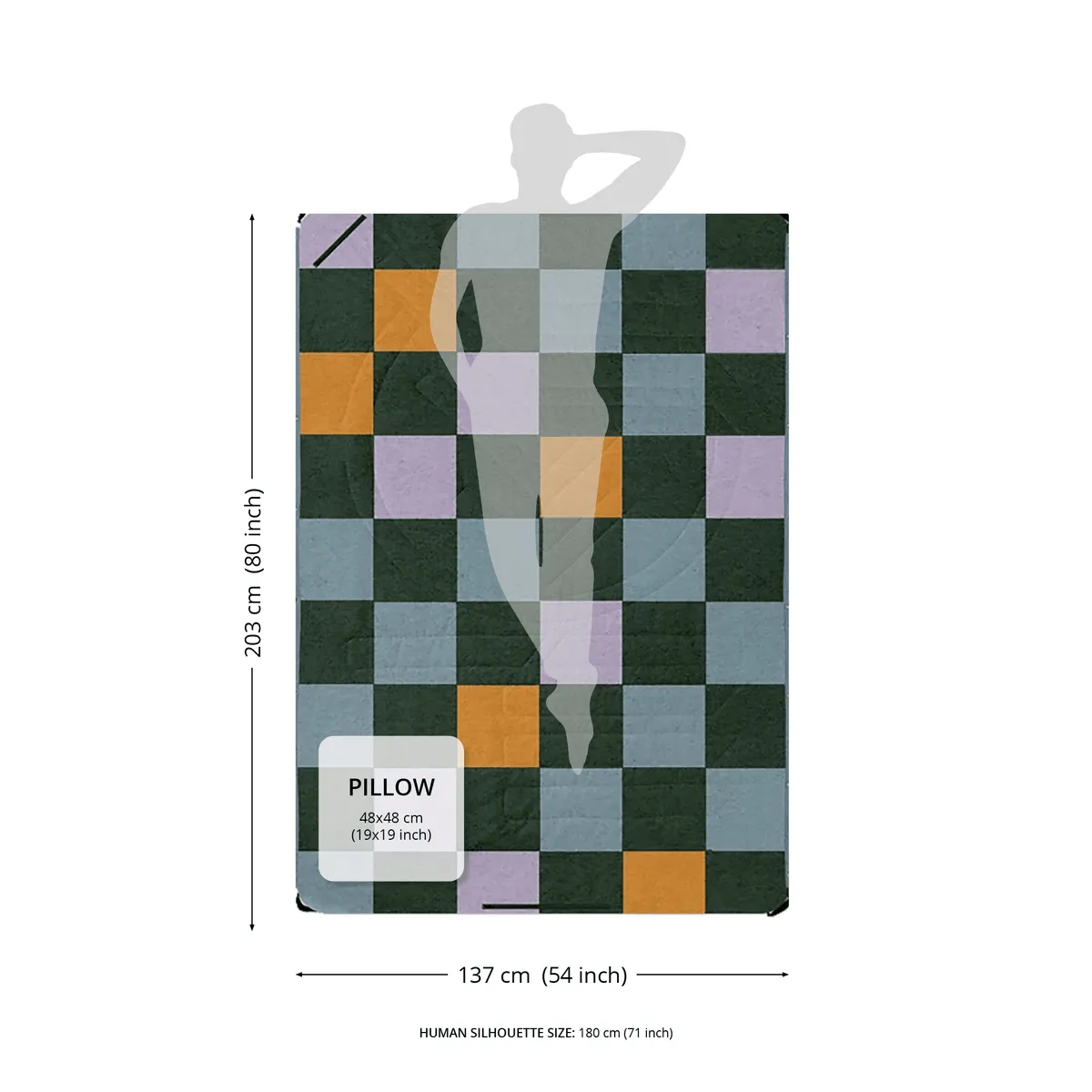 VOITED Compact Picnic & Beach Blanket  - Origin