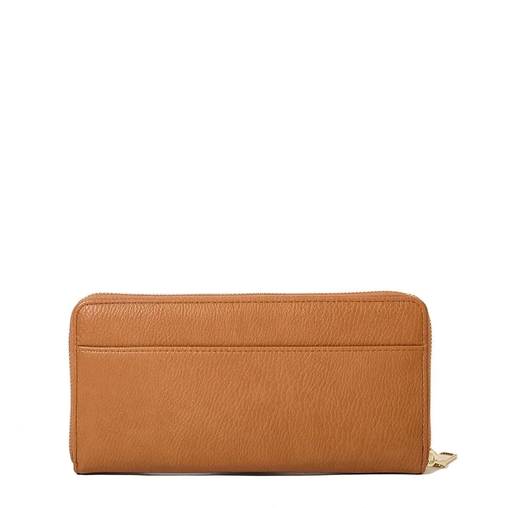 Wanderlust Travel Wallet Cognac