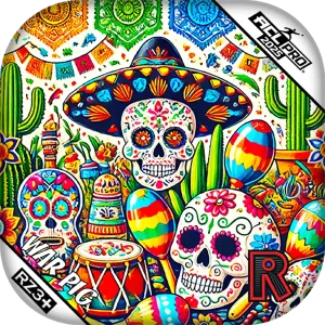 War Pig | Fiesta | ACL PRO Razor Cornhole Bags