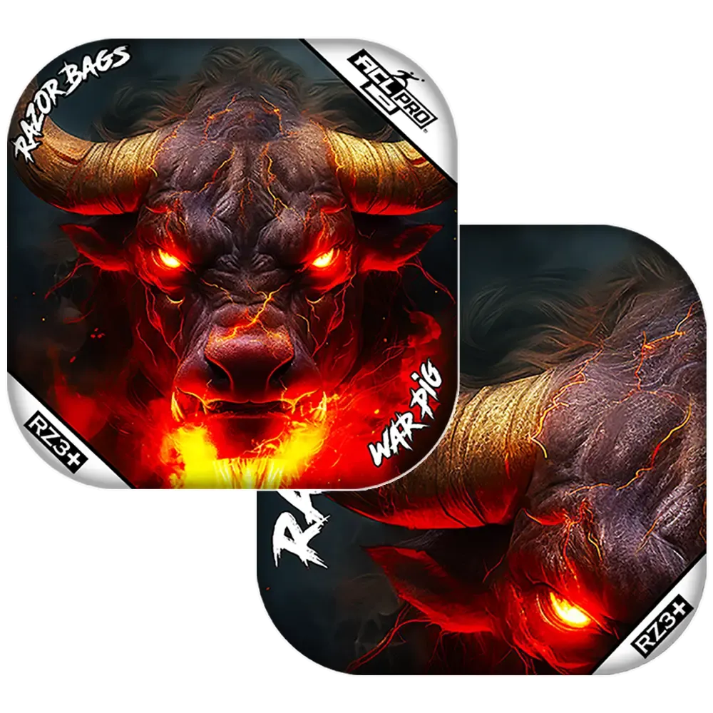 War Pig | Fire Buffalo 2 | ACL PRO Razor Cornhole Bags