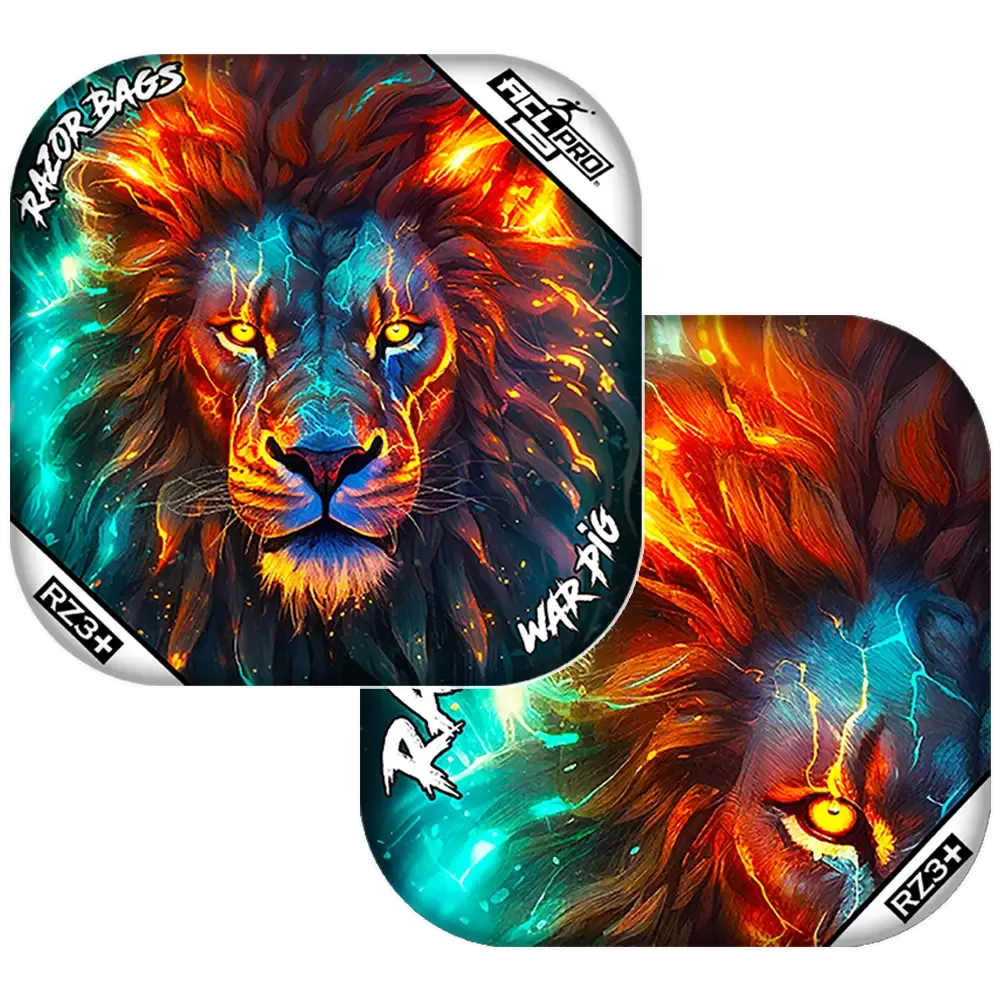 War Pig | Lion Cosmos | ACL PRO Razor Cornhole Bags