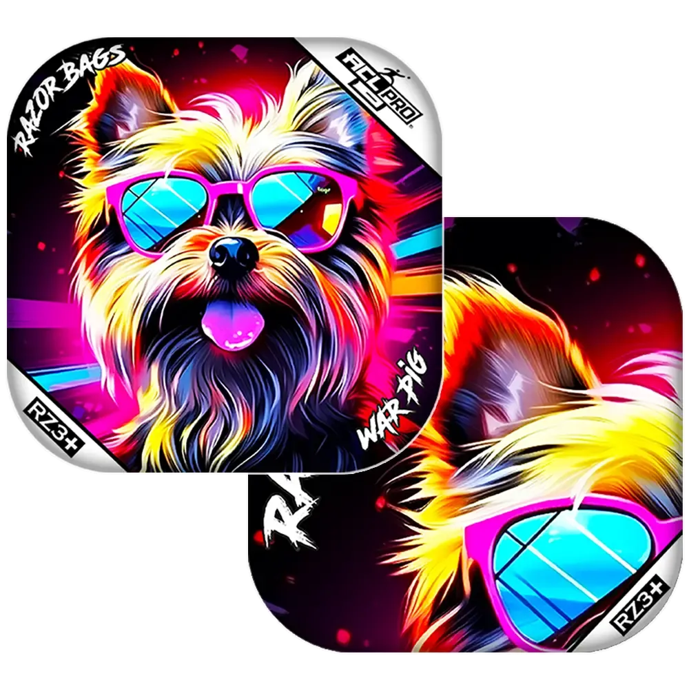 War Pig | Yorkie | ACL PRO Razor Cornhole Bags
