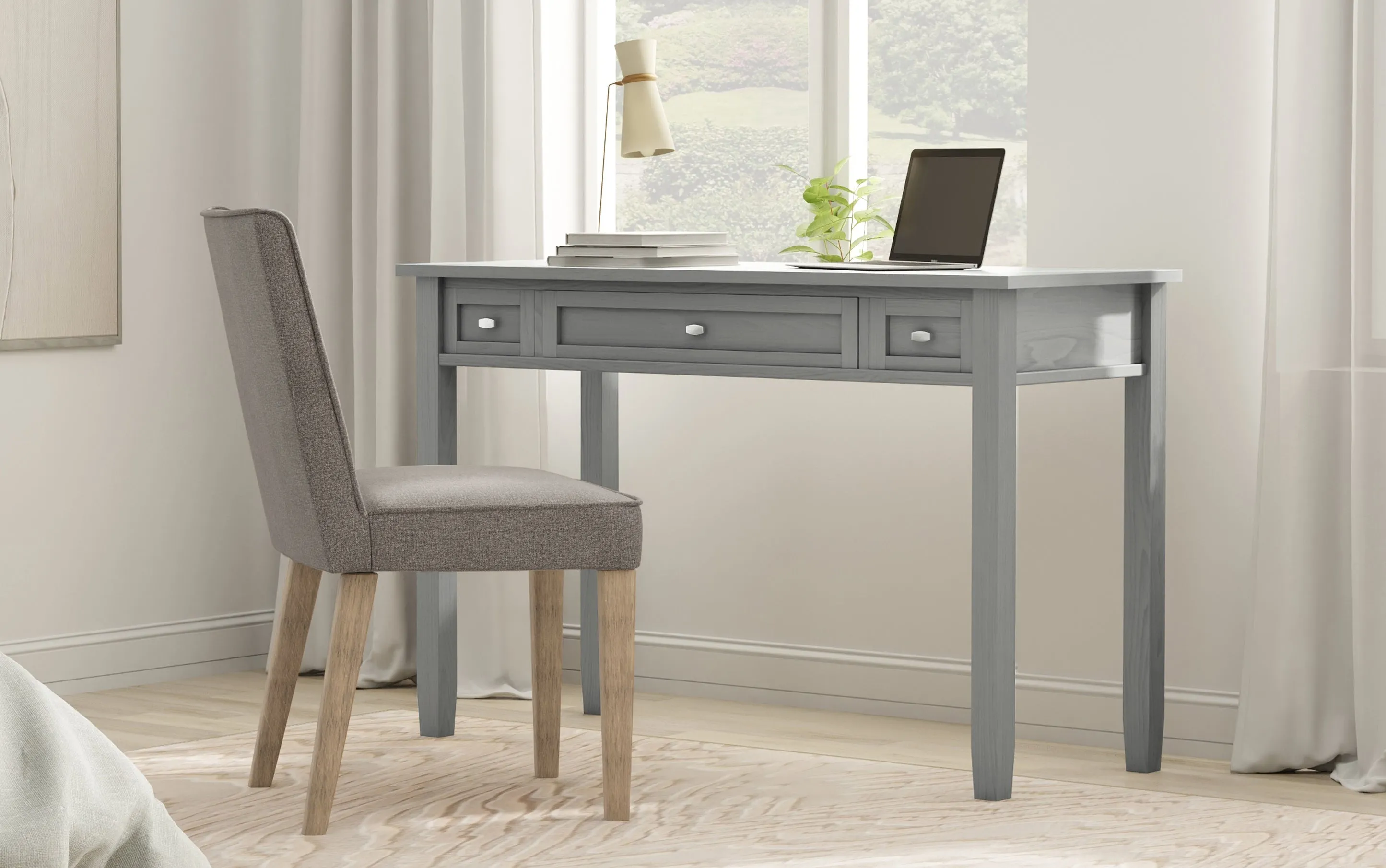 Warm Shaker Desk