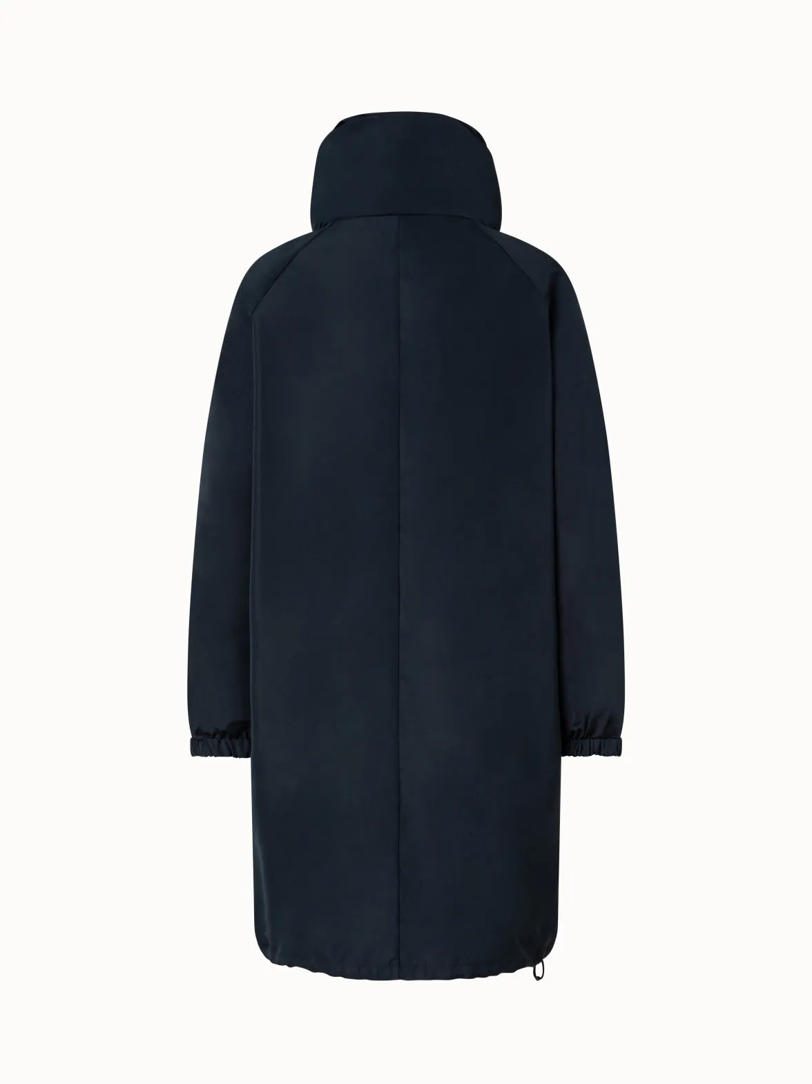 Water-Repellent Silk Taffeta Parka