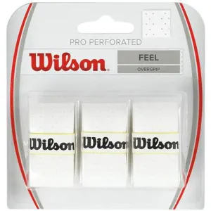 Wilson Pro Perforated Overgrip - 3 Pack - White